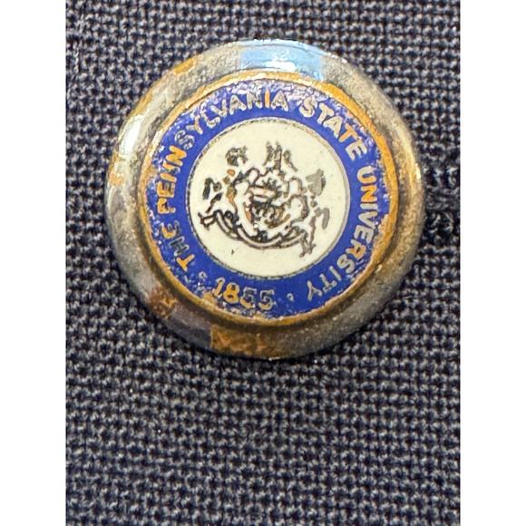 Ben Silver The Pennsylvania State University Blue Blazer Crest Buttons - Picture 6 of 16